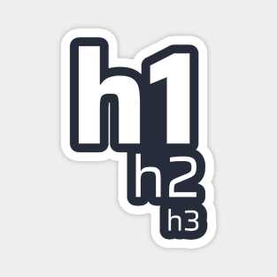 H1 Tag Magnet