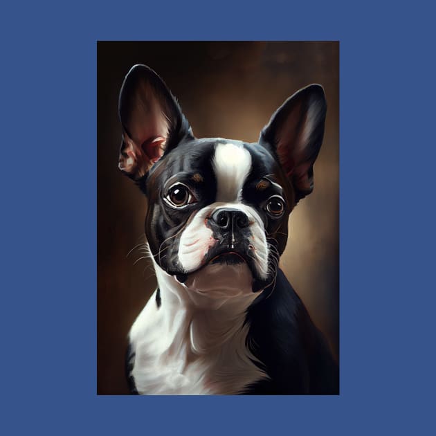 Boston Terrier by ABART BY ALEXST 