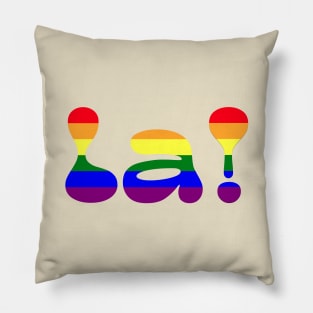 La! It's a Sin- Tv Show Salutation Pillow