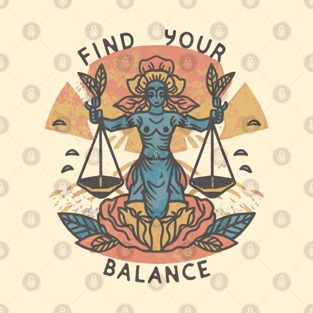 "Find Your Balance" by SimpliPrinter