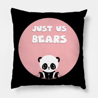 Just Us Bears Pillow