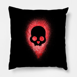 Heart Skull Pillow