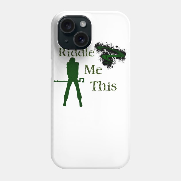 Riddle me this Phone Case by Thisepisodeisabout