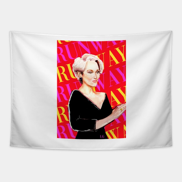 Miranda priestly Tapestry by LauraGomez