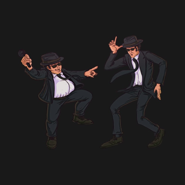 the blues brothers by Creepsandbabes