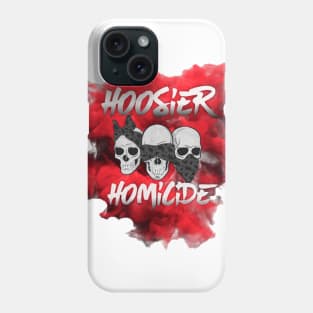 Hoosier Homicide Red Smoke Phone Case