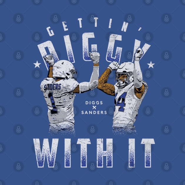 Stefon Diggs Buffalo Gettin Diggy With It by Buya_Hamkac