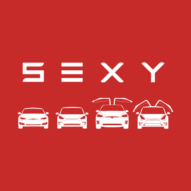 S3XY Tesla - Model S, Model 3, Model X, Model Y - Elon Musk - Tesla - Phone Case