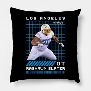 RASHAWN SLATER - OT - LOS ANGELES CHARGERS Pillow