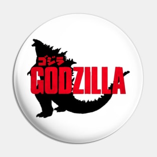 Godzilla Pin