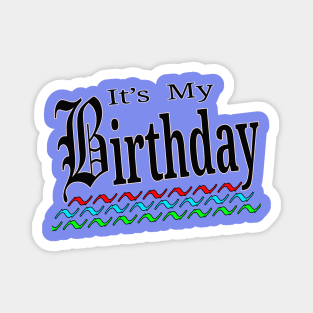 Its My Birthday Gift Idea Magnet