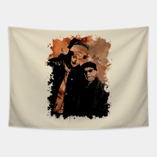 Wet Bandits - Splash Color Brown Style Tapestry