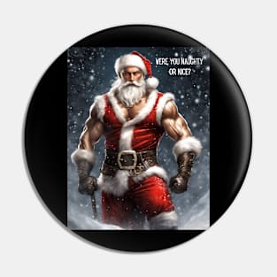 Were you naughty or nice? Pin