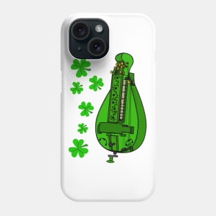 St Patrick's Day Hurdy Gurdy Gurdyist Irish Musician Phone Case