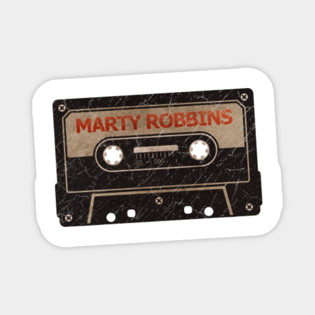 Marty Robbins Cassette Tape Vintage Magnet by ryno80maniac