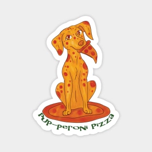 Pizza Puppy Magnet