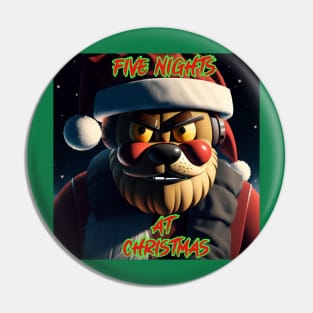 Five Nights At Christmas Pin