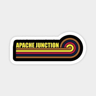 Apache Junction Arizona horizontal sunset 2 Magnet