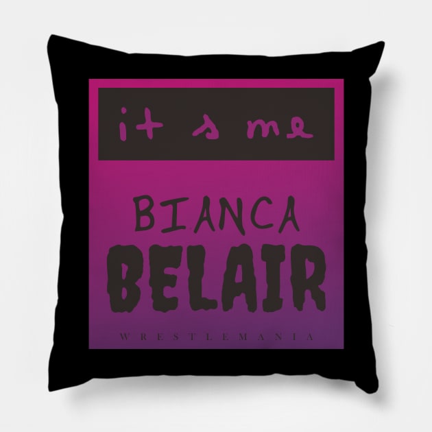 BIANCA BELAIR Pillow by Kevindoa