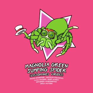 Magnolia Green Jumping Spider T-Shirt