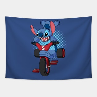 Stitch Bicycle Tapestry