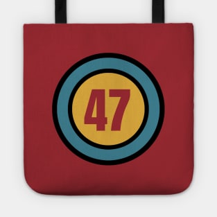 The Number 47 - forty seven - forty seventh - 47th Tote
