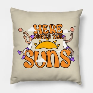 Here Comes the Suns Pillow