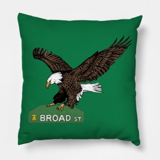 Philly Broad Street Eagle Pillow