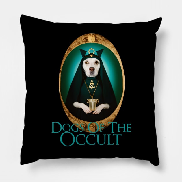 Dogs of the Occult XIII Pillow by chilangopride