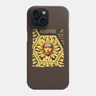 Manipura, Solar Plexus Chakra, Yellow Chakra, Sunflower, Third Eye Phone Case