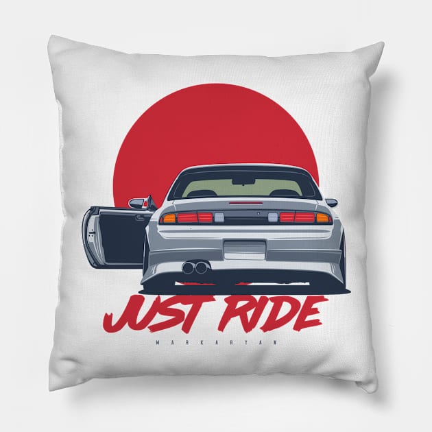 Silvia s14 Pillow by Markaryan