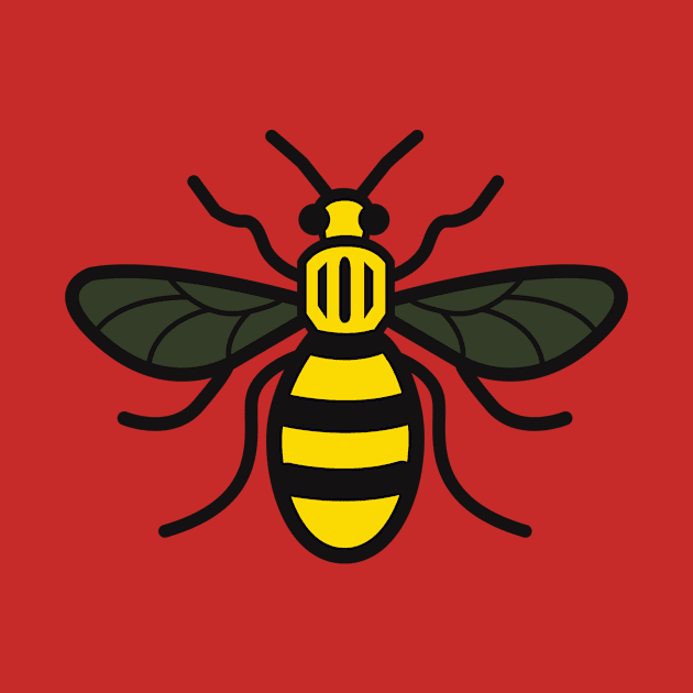 Manchester Worker Bee by Monkman_Design