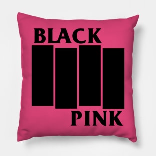 Black Pink Pillow