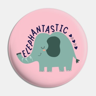 Cute Cartoon Animal Elephant Design Pin