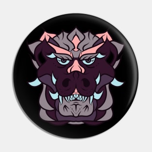 Dragon face Pin