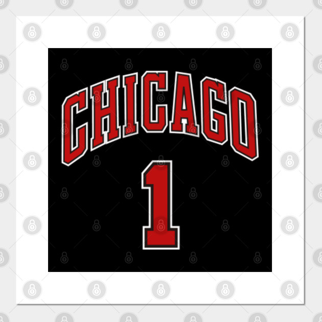 black derrick rose bulls jersey
