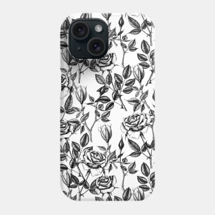 Roses drawing Phone Case