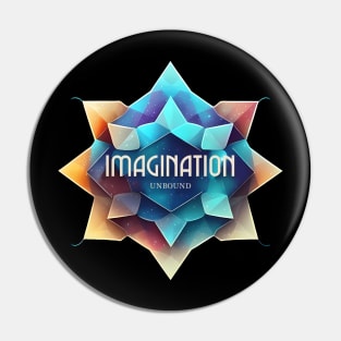 Geometric Colorful Design – Imagination Unbound Pin