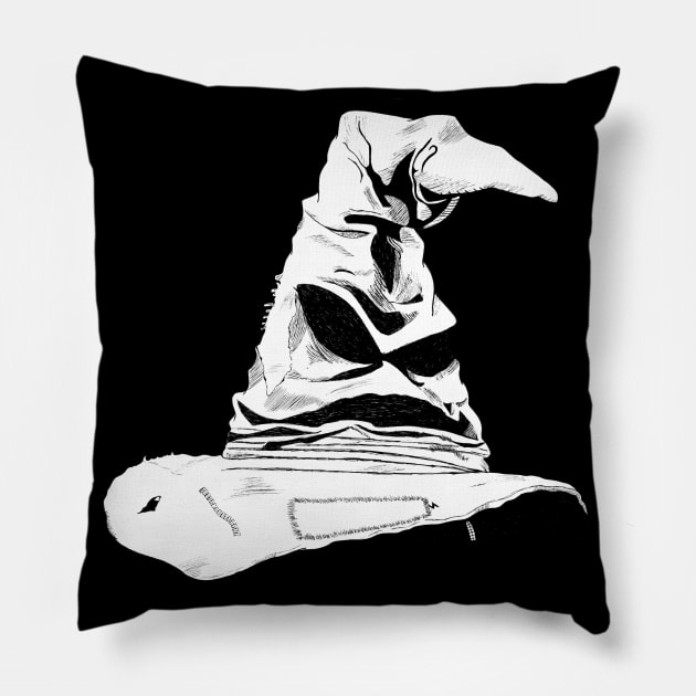 Animated Hat Pillow by Art by Rory 