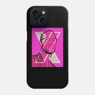 Malcolm X Pink Phone Case