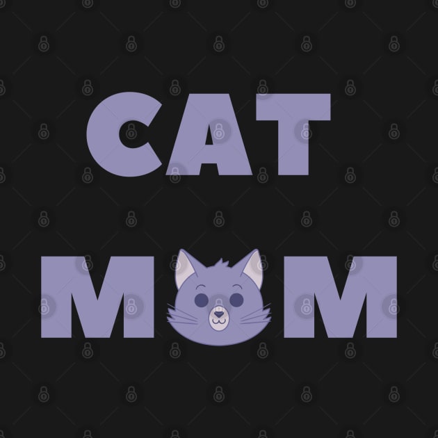Cat Mom Cat Lovers by BlueRoseHeart
