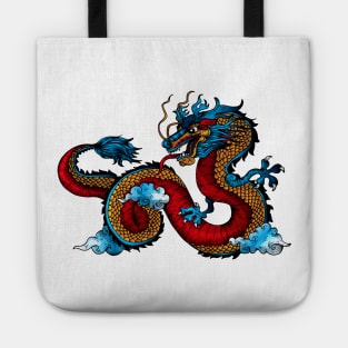 Chinese Dragon Tattoo Style Tote