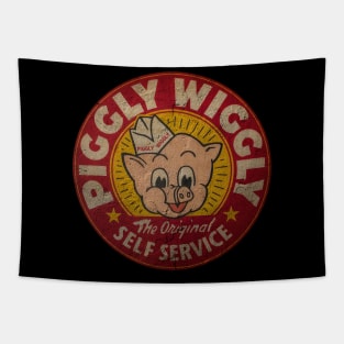 piggly wiggly Retro Tapestry