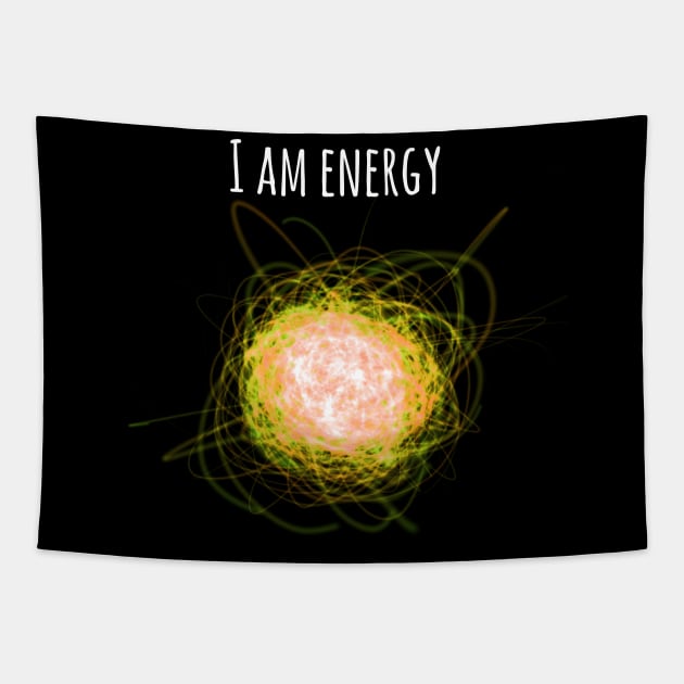 I am energy Tapestry by Paciana Peroni