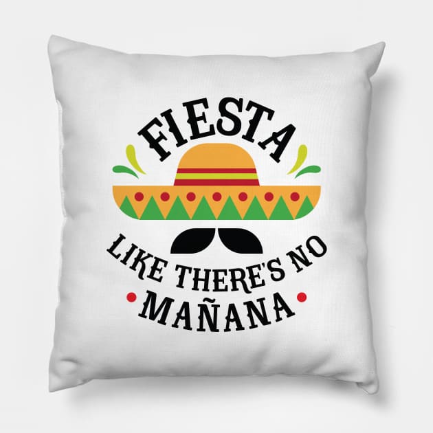 Fiesta Pillow by VectorPlanet