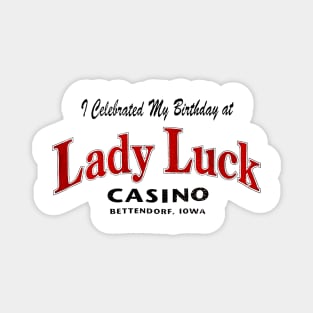 Vintage Lady // Play Luck Magnet