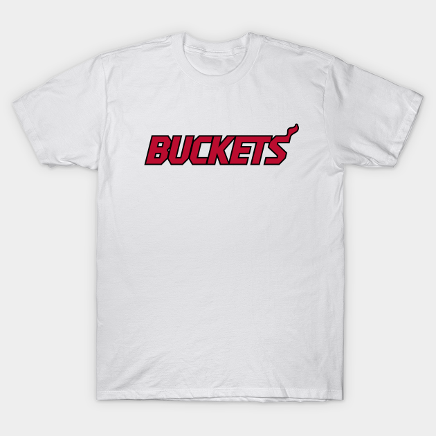 Buckets - White - Jimmy Buckets - T-Shirt