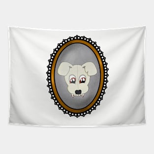 Cameo Samson Skeleton Dog Tapestry