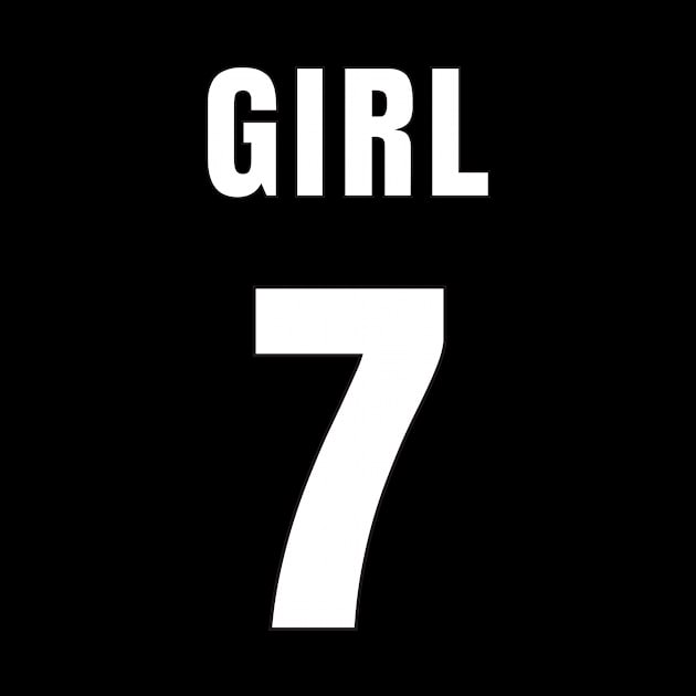 GIRL NUMBER 7 FRONT-PRINT by mn9