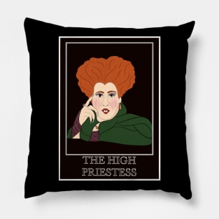 Winnifred Sanderson - The High Priestess Tarot Card Pillow